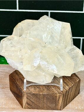 Diamond Calcite Cluster